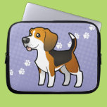 Cartoon Beagle Laptop Sleeves