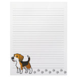 Cartoon Beagle Letterhead Design