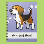 Cartoon Beagle Note Book