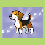Cartoon Beagle Post Cards