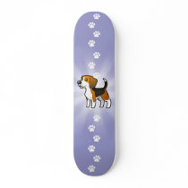 Cartoon Beagle Skateboard Decks