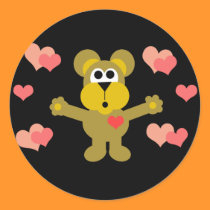 Cartoon Bear Stickers stickers