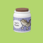 Cartoon Bearded Dragon / Rankin Dragon Candy Jar