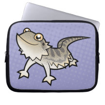 Cartoon Bearded Dragon / Rankin Dragon Laptop Computer Sleeve