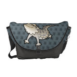 Cartoon Bearded Dragon / Rankin Dragon Courier Bag