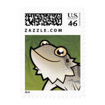 Cartoon Bearded Dragon / Rankin Dragon Stamp