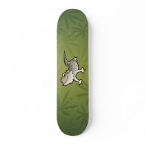 Cartoon Bearded Dragon / Rankin Dragon Custom Skateboard