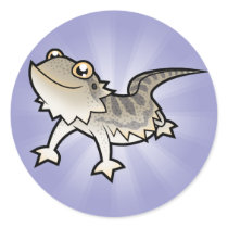 Cartoon Bearded Dragon / Rankin Dragon Stickers