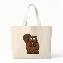 Cartoon Beaver Bags
