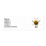 Cartoon Bee business cards