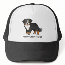 Cartoon Bernese Mountain Dog Mesh Hat