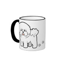 Cartoon Bichon Frise Mug