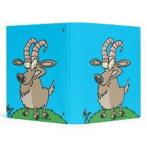 cartoon billy goat binders