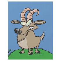 cartoon billy goat custom flyer