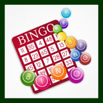 Cartoon BINGO Card invitations