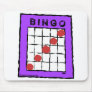 Cartoon Bingo Card design mouse pad