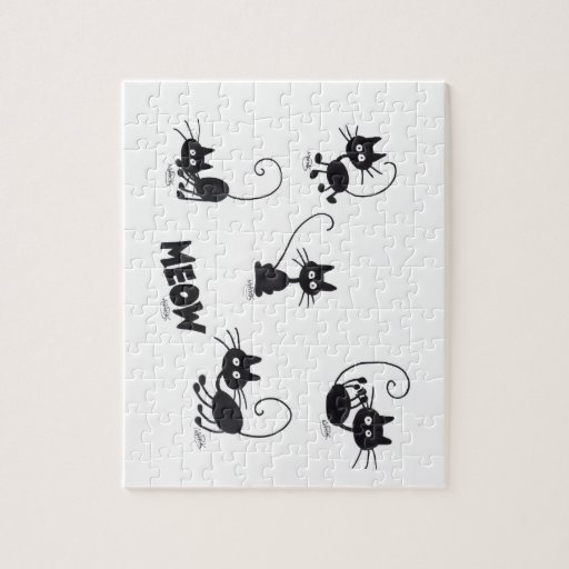 black cat jigsaw puzzle