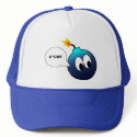 Cartoon Bomb hats