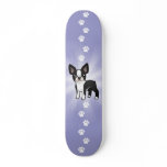 Cartoon Boston Terrier Skate Decks