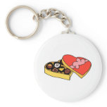 Cartoon Box of Chocolates Keychain