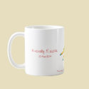 Cartoon Boy and Girl in Love Fun Valentine Day Mug