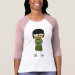 Ladies 3/4 Sleeve Raglan (Fitted)