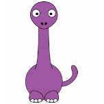 Cartoon Brontosaurus (purple) T-shirts
