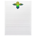 Cartoon Budgie Letterhead