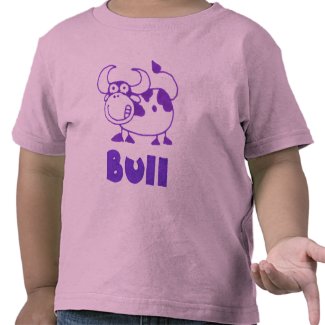 Cartoon Bull Shirt T | Cartoon Drawing Bull Shirt shirt
