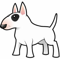 Cartoon Bull Terrier Photo Cutouts
