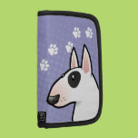 Cartoon Bull Terrier Folio Planner