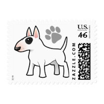 Cartoon Bull Terrier Stamps