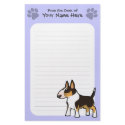 Cartoon Bull Terrier stationery