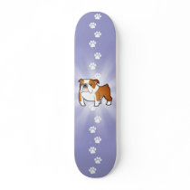 Cartoon Bulldog Skate Boards