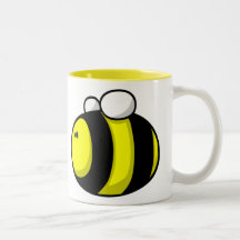 Cartoon Bumble Bee Mug