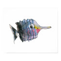 Cartoon Butterfly Fish Children's Wall Art Poster posters by lillyarts Cartoon Butterfly Fish Children's Wall Art Poster posters