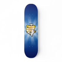 Cartoon Butterflyfish Skateboard Decks