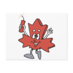 Cartoon Canada Postcard