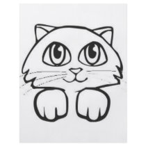 Cartoon Cat Full Color Flyer