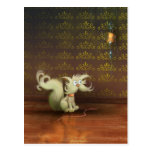 cartoon cat Postcard