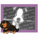 Cartoon Cavalier King Charles Spaniel Photo Frame photosculpture