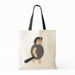 Cartoon Caveman Canvas Bags