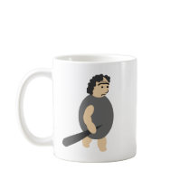 Cartoon Caveman Coffee Mugs