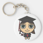 Cartoon Character Graduation Key Chain