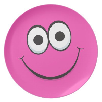 Cute Smilie Faces on Pink Cartoon Smiley Face Character With A Big  Happy Smile  Cute