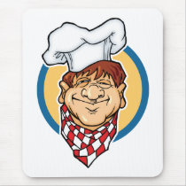 Cartoon Chef mousepads