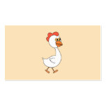Cartoon Chicken. business cards