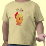 Cartoon Chicken  Shirt | Cute Chicken Cartoon Tee