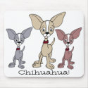 Cartoon Chihuahua 302 01Ab mousepads by mickeyelvis128 Cartoon Chihuahua 302 01Ab mousepads