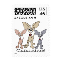 Cartoon Chihuahua 302 - 03 postage